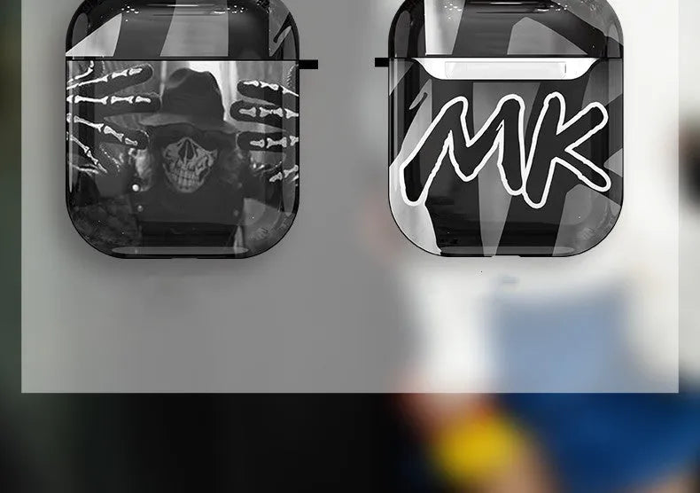 Custom anime-themed protective cover for Apple AirPods 1st and 2nd generation charging case