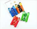 Adult counting skipping rope with sponge handles showing integrated counter and multi-colour options