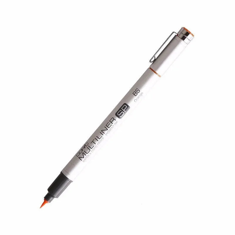 Copic Multiliner SP needle pen with aluminium body, waterproof ink, replaceable refill, black and colour options
