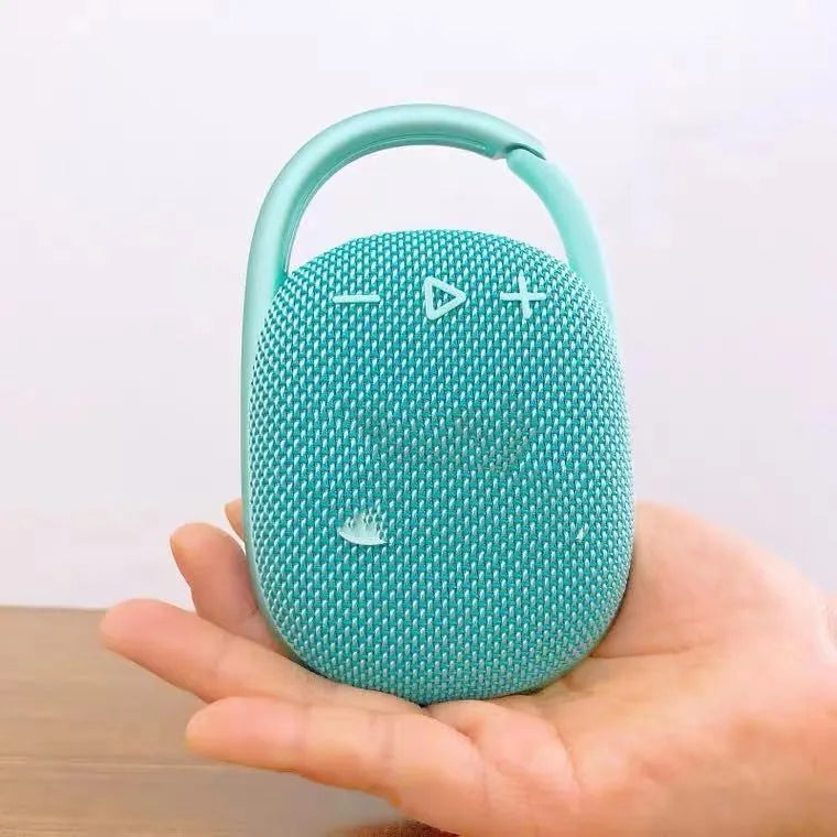 4th generation wireless music box Bluetooth speaker in six colours: pink, blue, black, red, silver grey, green, with compact design
