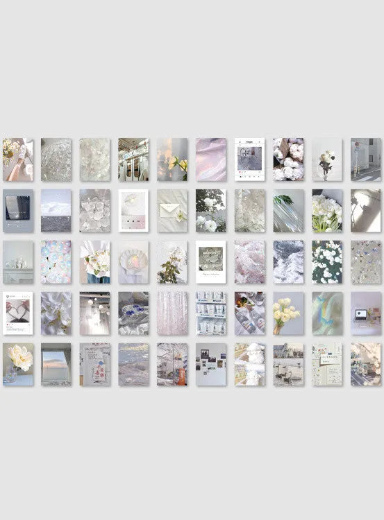Japanese paper stickers for hand account collage measuring 4x6cm with 50 different patterns
