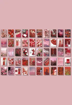 Japanese paper stickers for hand account collage measuring 4x6cm with 50 different patterns