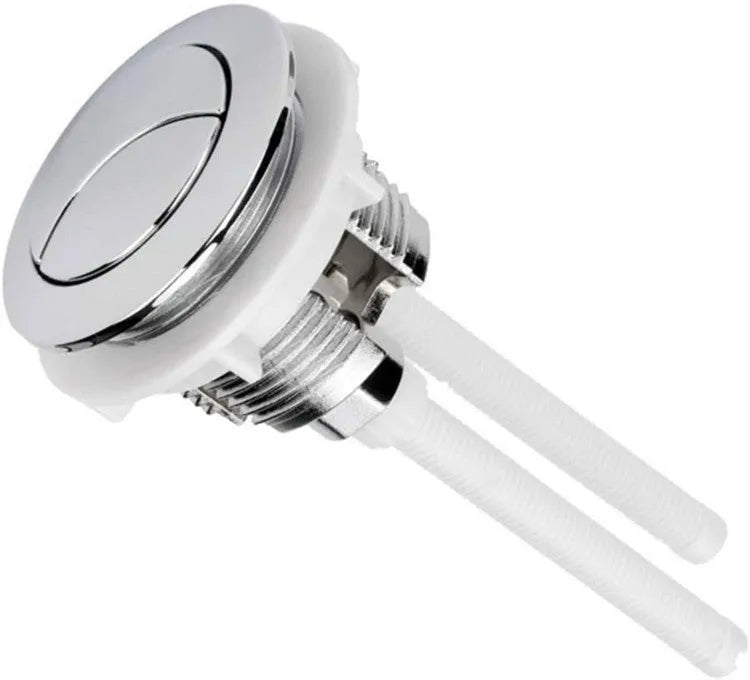 38mm ABS plastic toilet flush button with double buttons for partial and full flush options