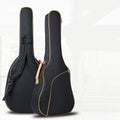 Universal A3 acoustic guitar bag in orange or fluorescent green, Oxford cloth, waterproof, double shoulder straps