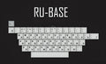 Japanese Root thick PBT dye sublimation keycap set in Cherry profile for mechanical keyboards.