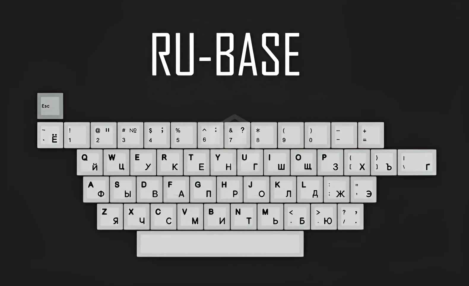 Japanese Root thick PBT dye sublimation keycap set in Cherry profile for mechanical keyboards.