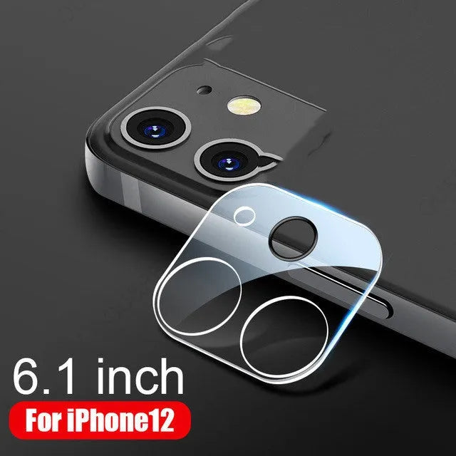 3-piece camera lens tempered glass for iPhone with anti blue-ray and edge-to-edge coverage