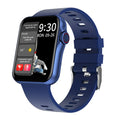 D06 Bluetooth smart watch with 1.6-inch colour screen on wrist showing split-screen display