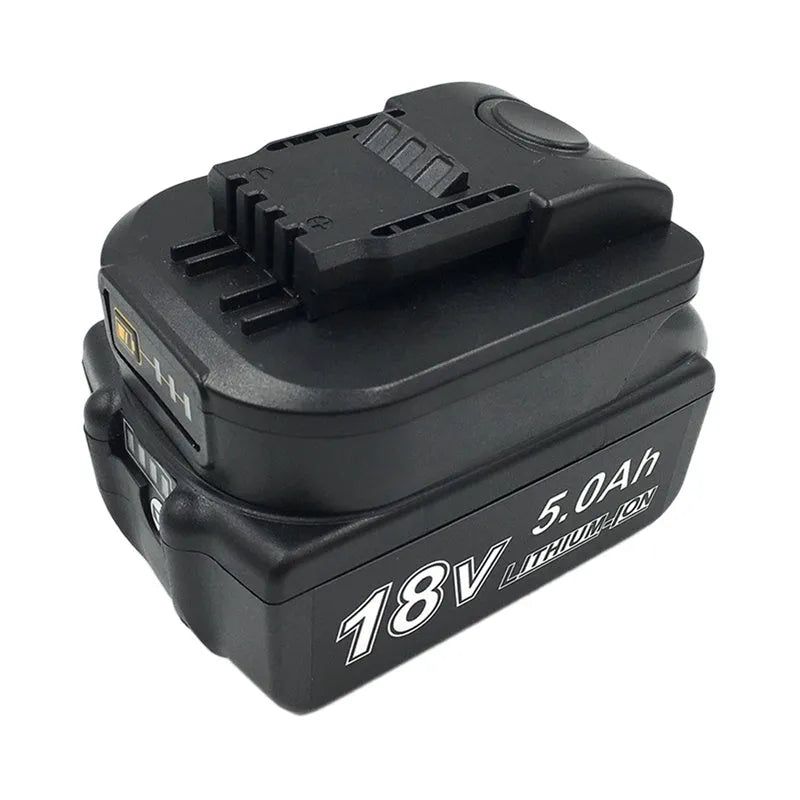 Black Makita to Wox power tool battery converter adapter