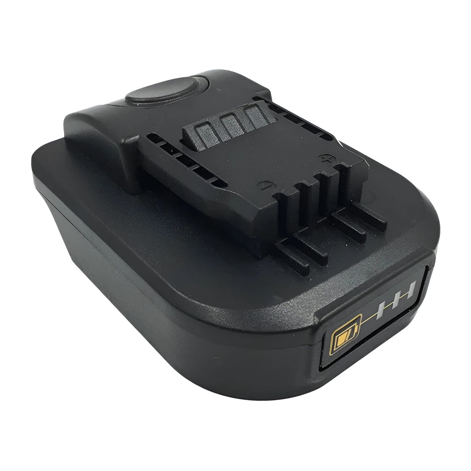 Black Makita to Wox power tool battery converter adapter