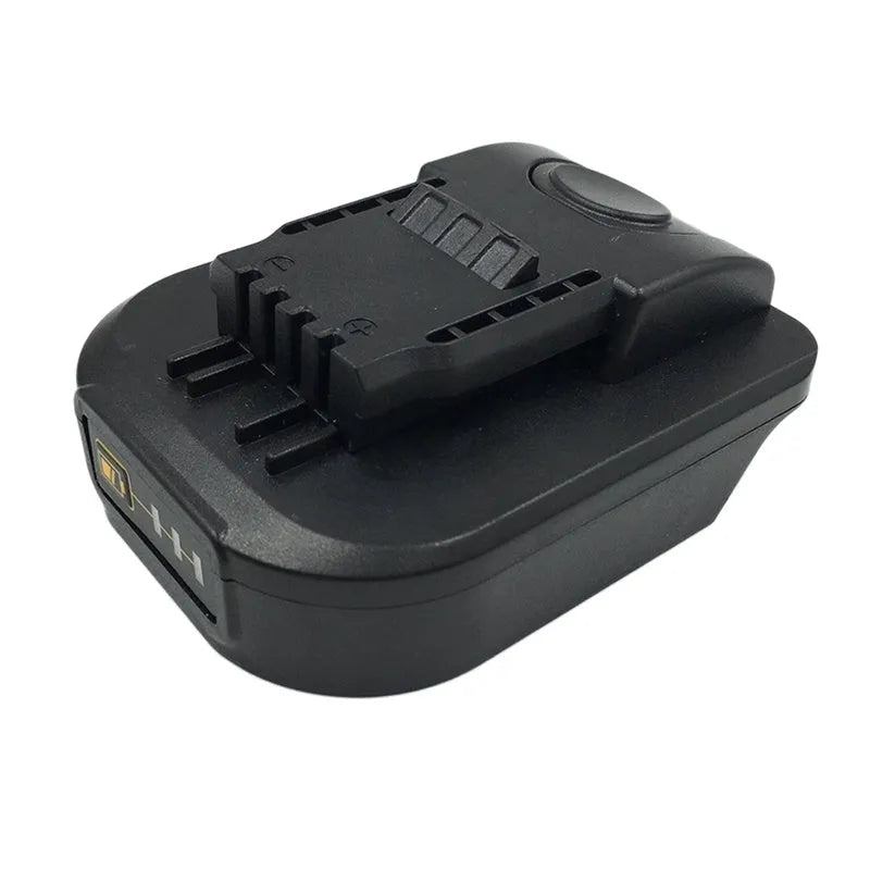 Black Makita to Wox power tool battery converter adapter