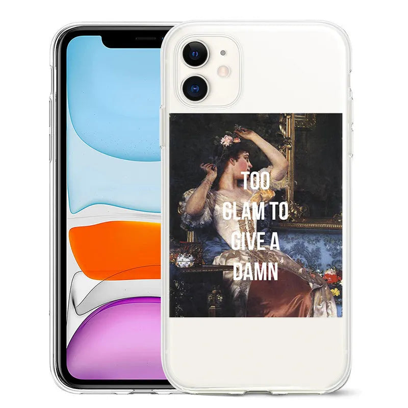 Van Gogh starry night printed TPU back cover case for Apple iPhone 12 and other models