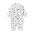 100% combed cotton baby one-piece romper with animal print design for infant 3-24 months