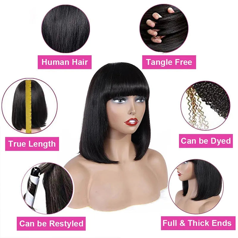 Hand-cranked real human hair wavy wig headpiece in medium to long length, natural color or mocha brown, 8-14 inch