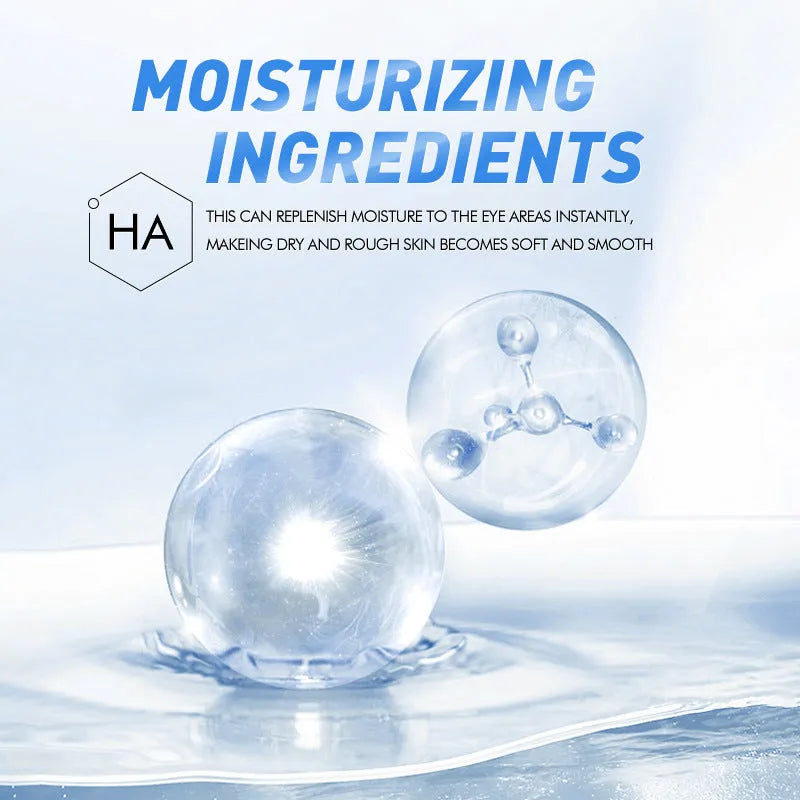 30g white moisturizing eye cream in paste form with glycerin for general skin types