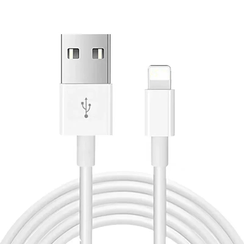White 20W USB-C fast charger with 1-metre cable for iPhone and iPad charging