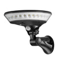 360-degree solar light with ABS plastic body, showing motion detection sensor and solar panel on top
