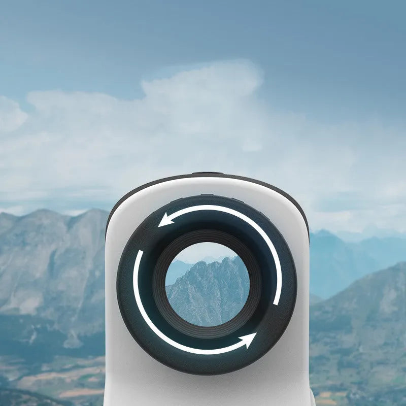 Laser ranging telescope for golf and outdoor distance measurement up to 1500 metres with multiple model options