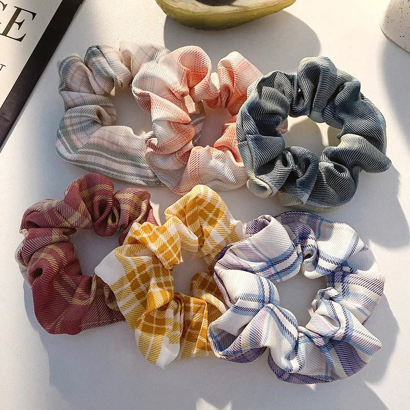 20-piece children's hair accessories set with hair rings and head ropes in autumn colours