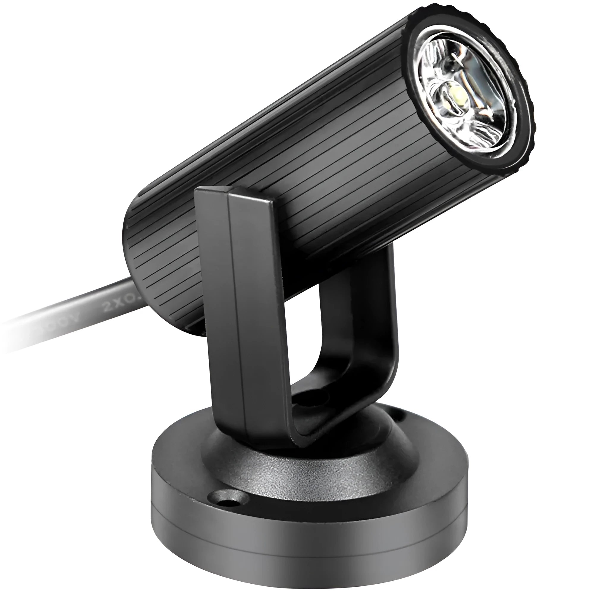 Black plastic 1W RGBW LED stage pinspot beam spotlight for professional lighting