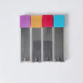 2.0mm 2B mechanical pencil with 15cm plastic barrel and refill box options in black blue white