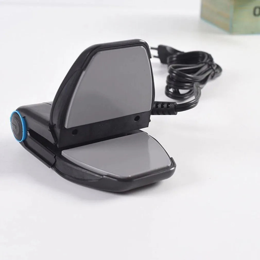Portable travel folding mini electric iron with mechanical controls