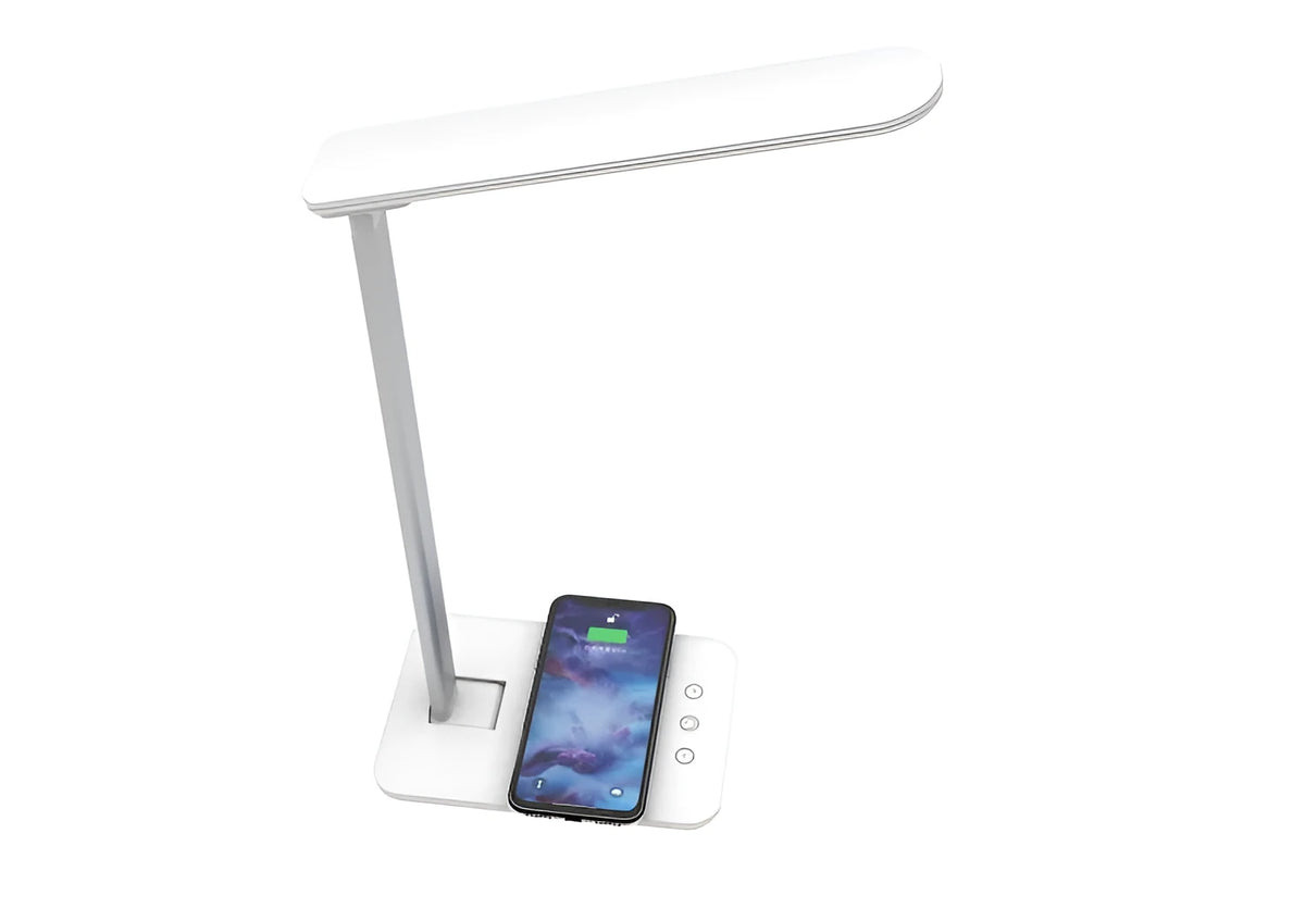 Desk lamp wireless charger 10W four in one Type-C iPhone compatible 383.5x140x44.5mm black white pink