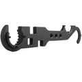 Black 40Cr steel combination wrench for AR15 and M4 maintenance with dual-purpose design