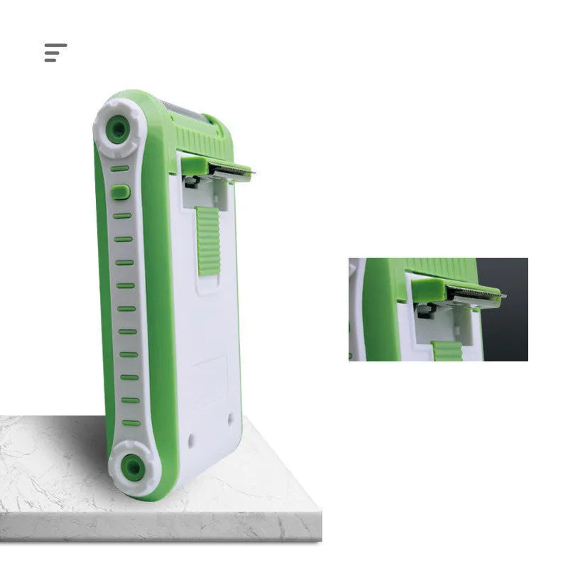 Reciprocating double-layer net electric shaver L2 with ABS plastic body and charging cable
