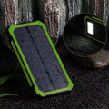 20000mAh solar power bank with three-proof construction in multiple colour options