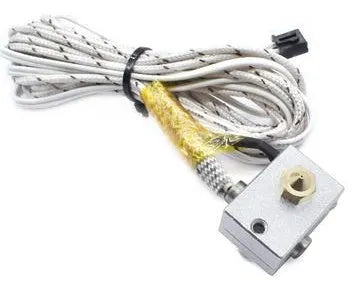 E3DV6 3D printer heating kit with 12V 24V 50W heating tube and NTC100K sensor reference, 50g