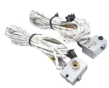 E3DV6 3D printer heating kit with 12V 24V 50W heating tube and NTC100K sensor reference, 50g
