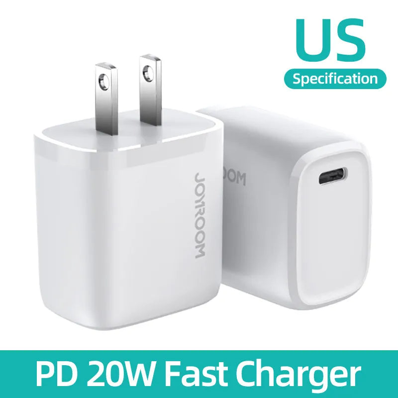 Travel charger with fast charging PD and Type-C interface in multiple colour options