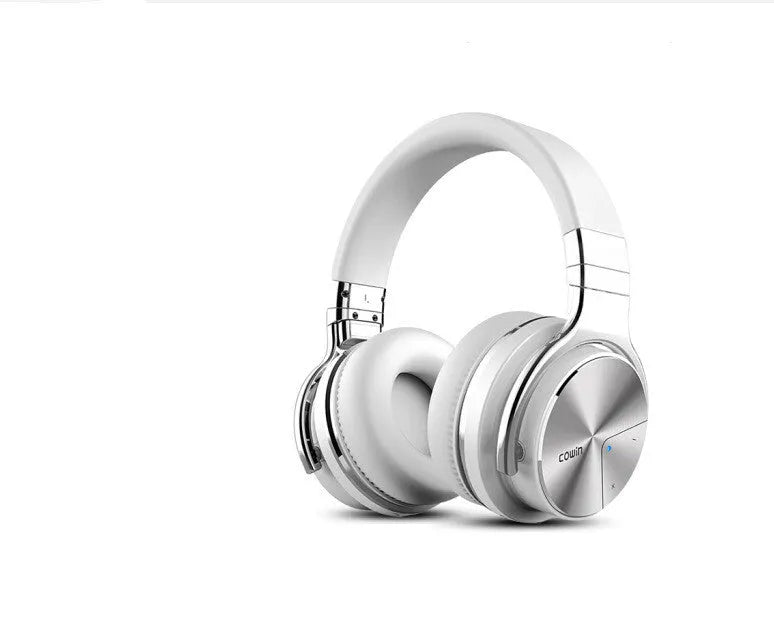 Kayo Cowin E7-Pro foldable over-ear Bluetooth headphones with active noise cancelling in black colour.