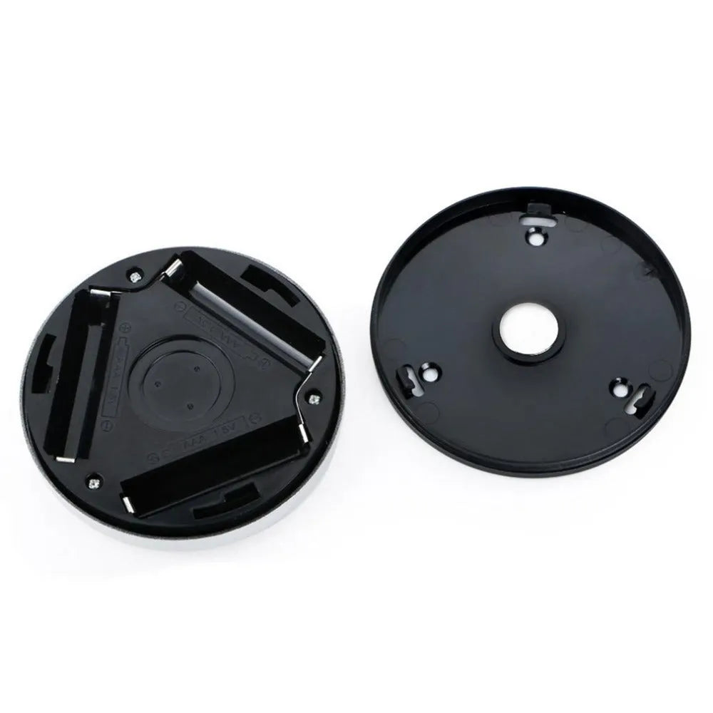 Silver wireless motion sensor night light with 80mm PC plastic lampshade and LED illumination
