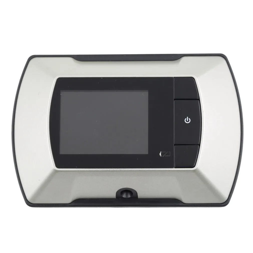 Digital door peephole with indoor LCD monitor and outdoor wireless camera unit