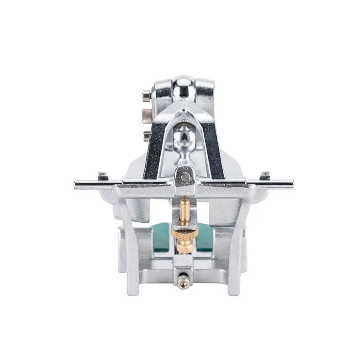 Korean dental articulator with three adjustable settings for jaw simulation and bite registration
