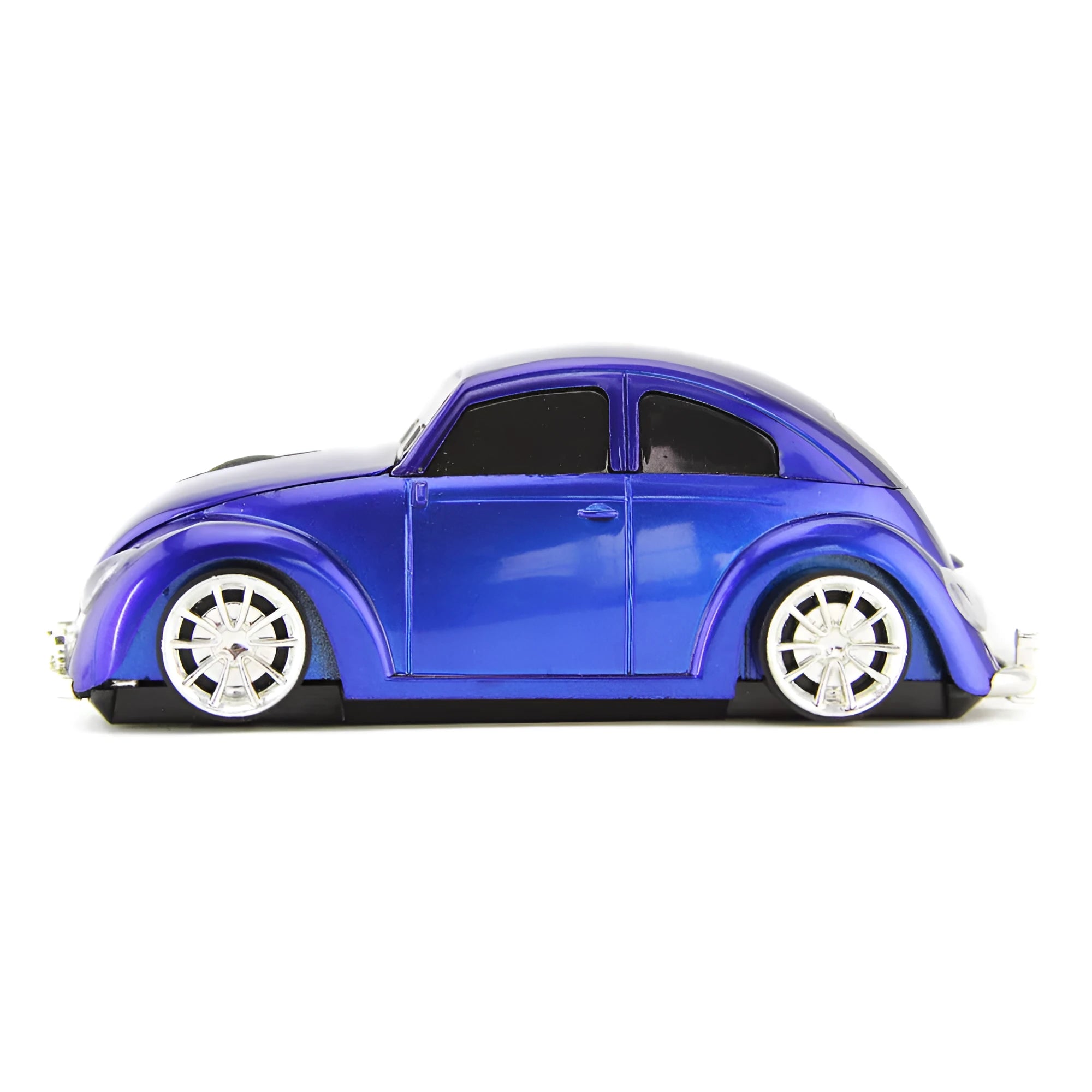 Beetle-shaped wireless optical mouse in four colour options with 2.4g connectivity for laptops