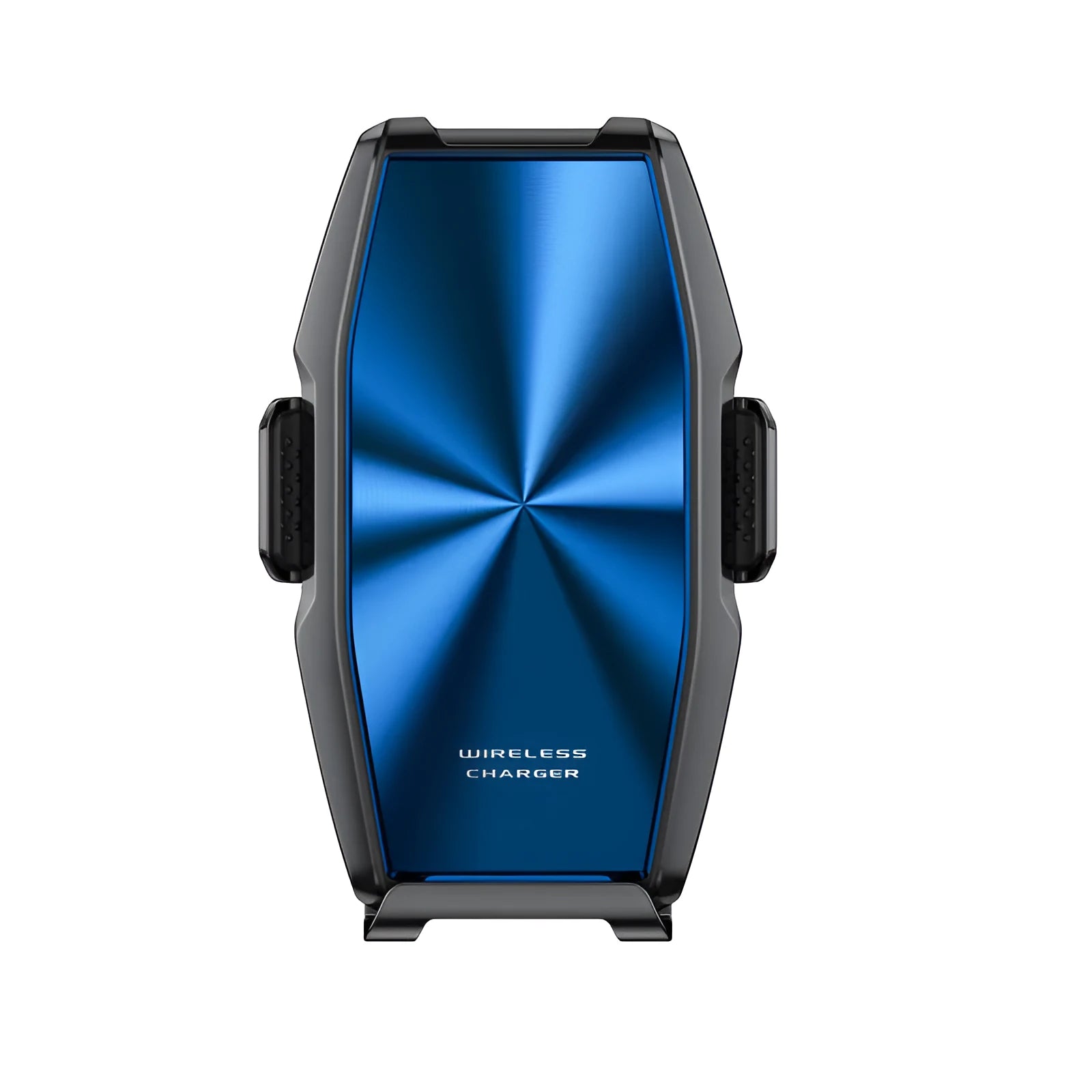 Blue and green car wireless charger mobile phone holder with 1500mA charging