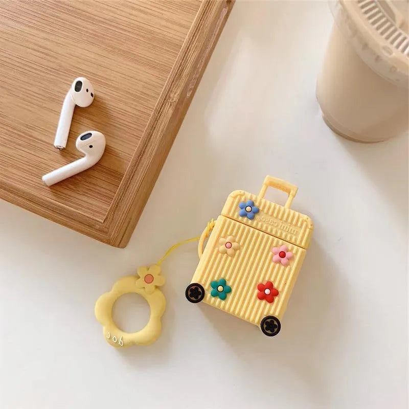 Silicone flip-cover for AirPods 1st and 2nd generation in six colour options