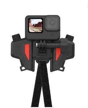 GoPro motorcycle helmet chin strap mount with 16.5*10.8*5.8cm bracket for universal sports cameras