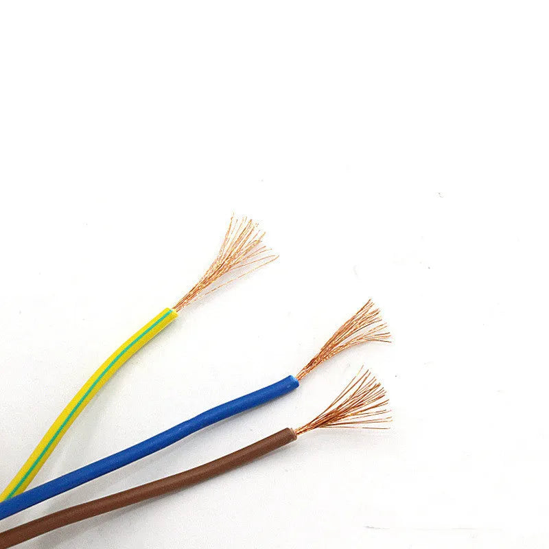 Black American Standard three-pin power cord with a 1.2 metre length.