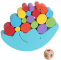 Wooden moon balance game toy in bright colours for children aged 2-4 years