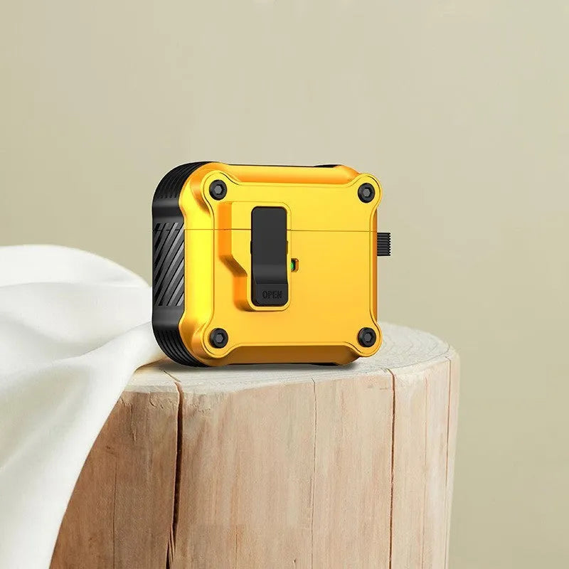Apple AirPods protective cover in TPU PC with magnetic closure, available in eight colours for AirPods 4 and AirPods Pro