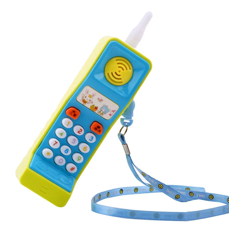Battery-operated music cartoon animal toy with sound and light features for 3-year-old children