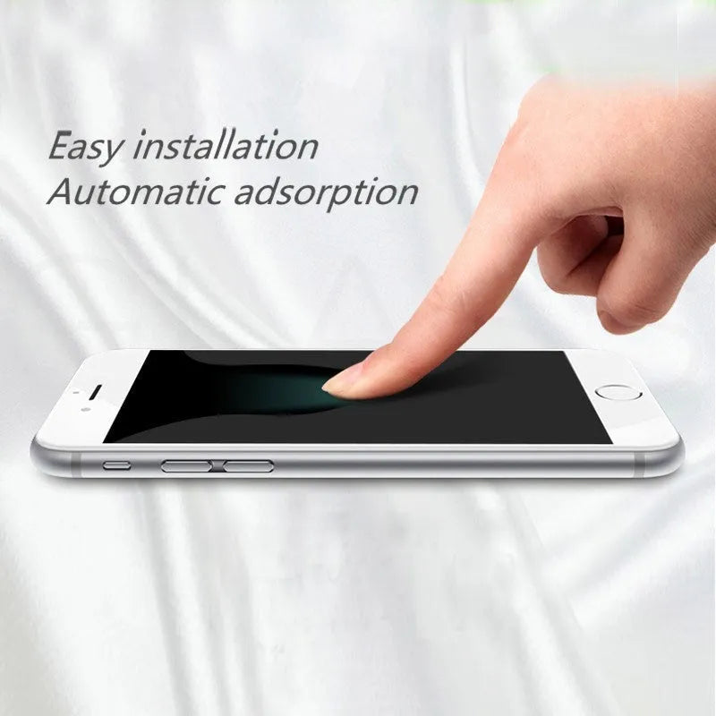 Tempered glass screen protector with 9H hardness and oleophobic coating for phone scratch protection