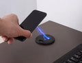 60mm round recessed wireless phone charger for desk and bedside table installation
