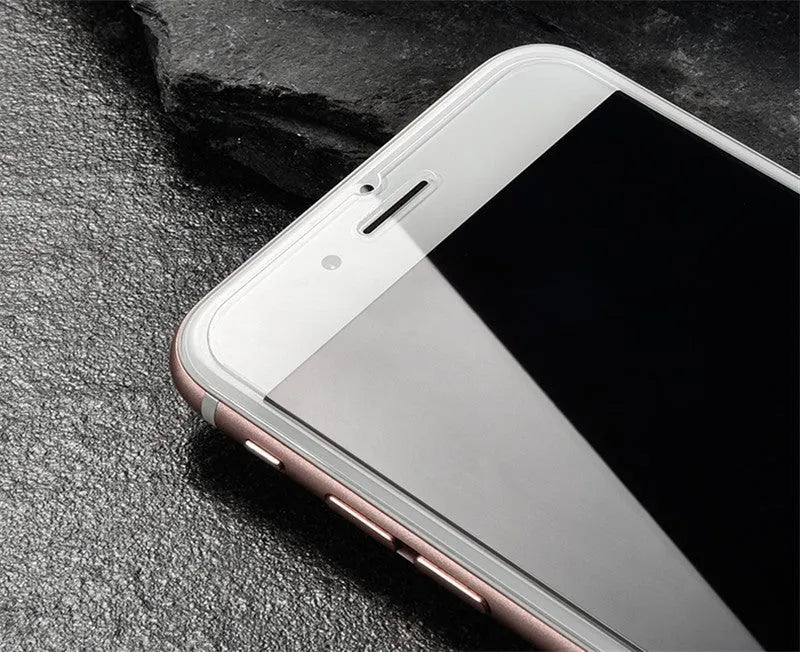 Tempered glass screen protector with 9H hardness and oleophobic coating for phone scratch protection