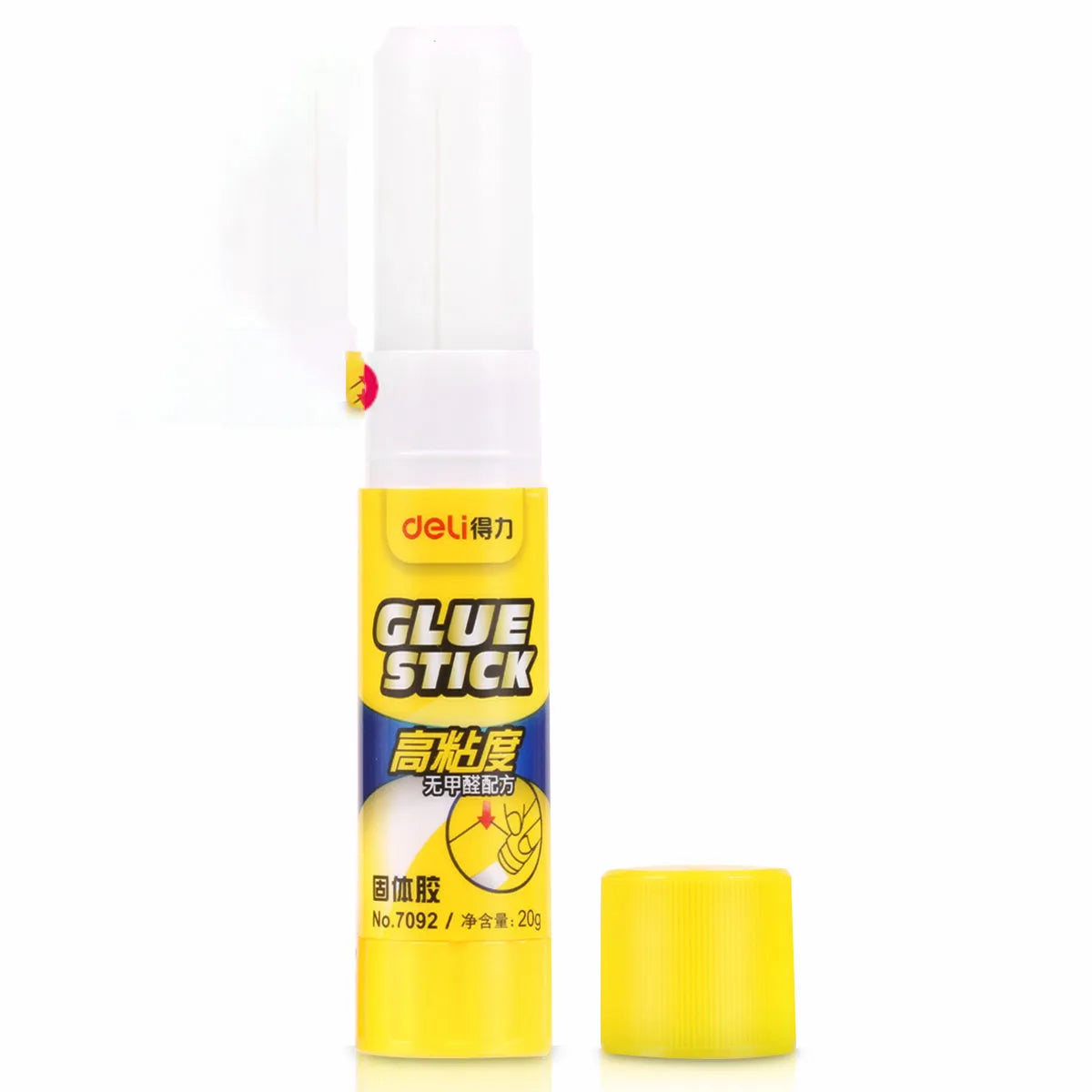 20g solid glue stick for 3D printer bed adhesion, single stick, colour as shown