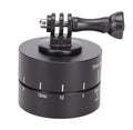 Lapse 360 degree auto rotate camera tripod head base for GoPro SLR iPhone compatibility